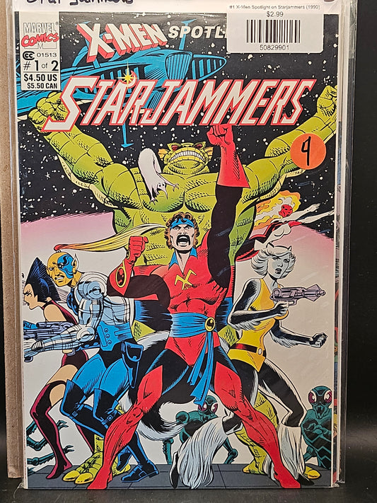 #1 X-Men Spotlight on Starjammers (1990)