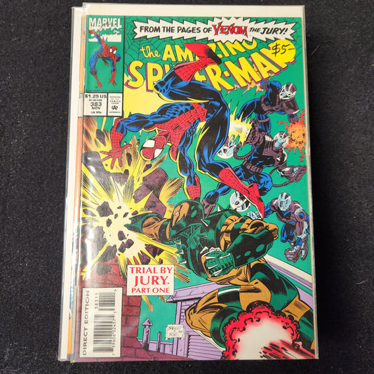 Amazing Spiderman V1 1963–1998 #383 (1993) — Trial by Jury Part One
