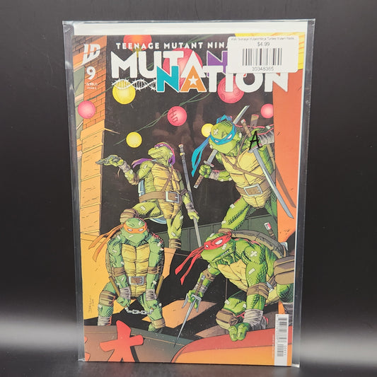 #9A Teenage Mutant Ninja Turtles Mutant Nation (2024 IDW)