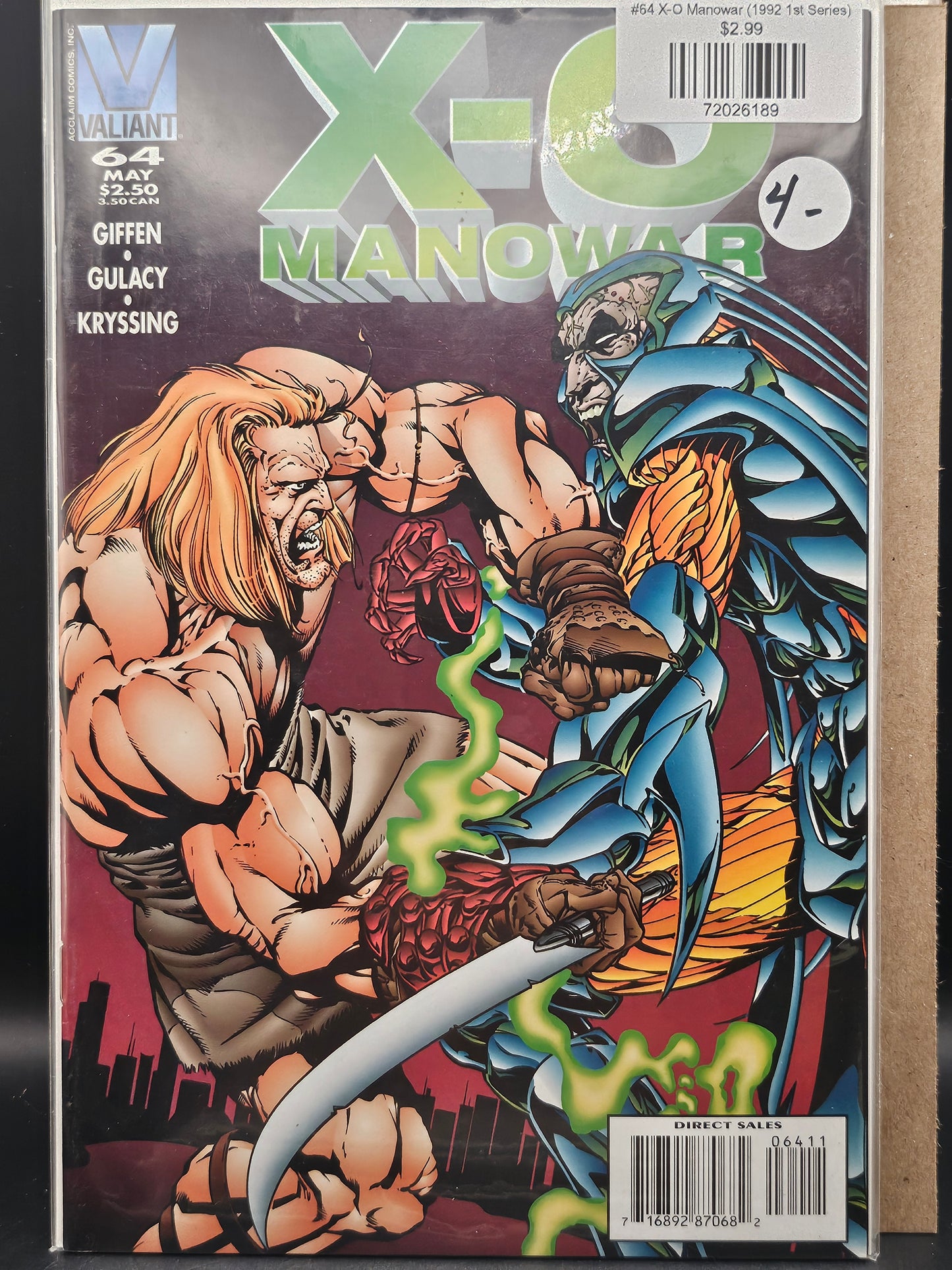#64 X-O Manowar (1992 1st Series)