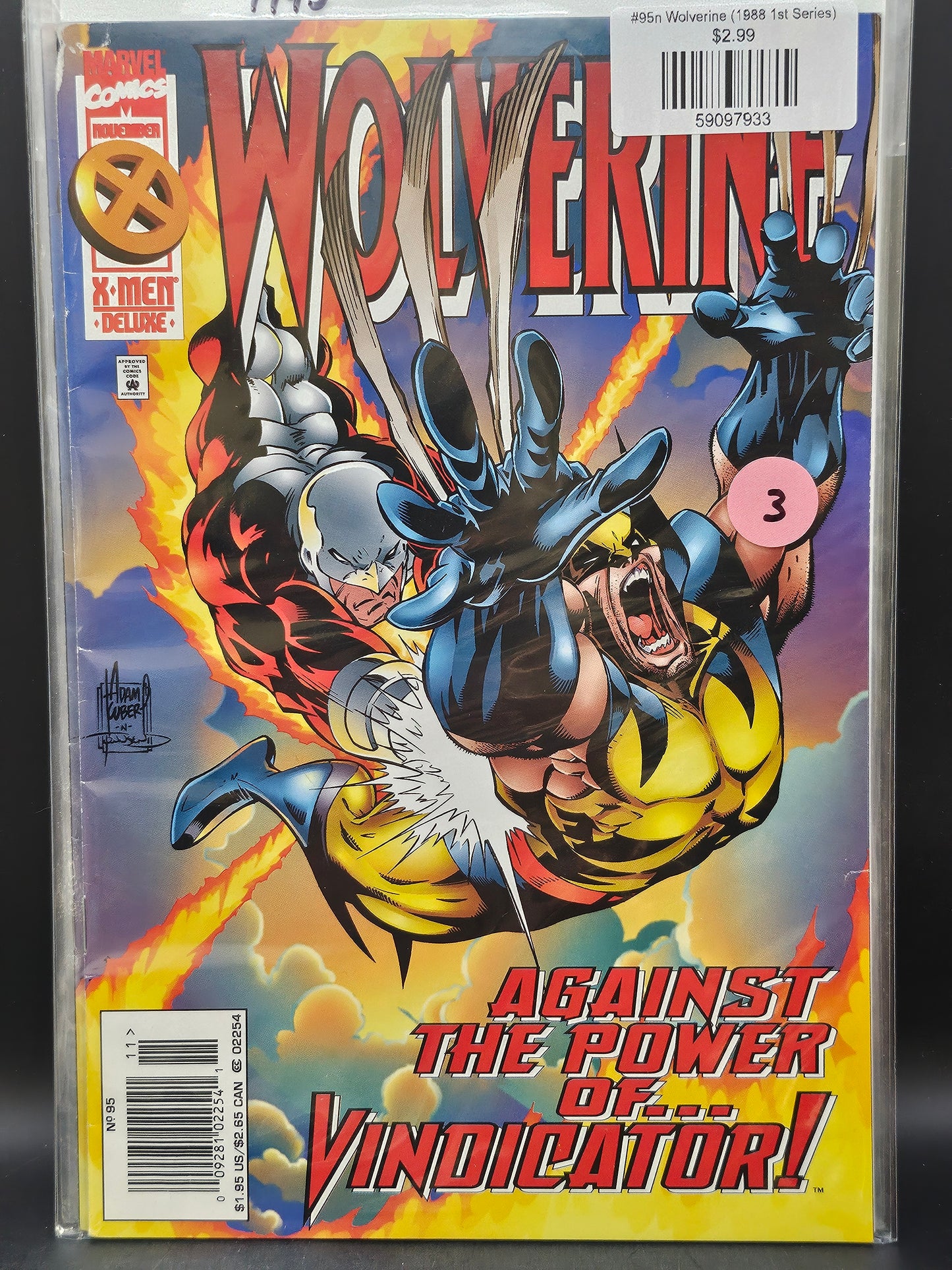 #95n Wolverine (1988 1st Series)