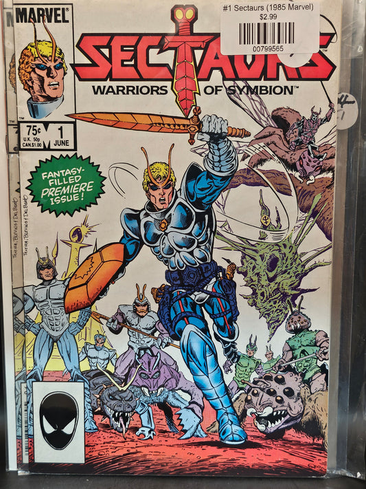 #1 Sectaurs (1985 Marvel)