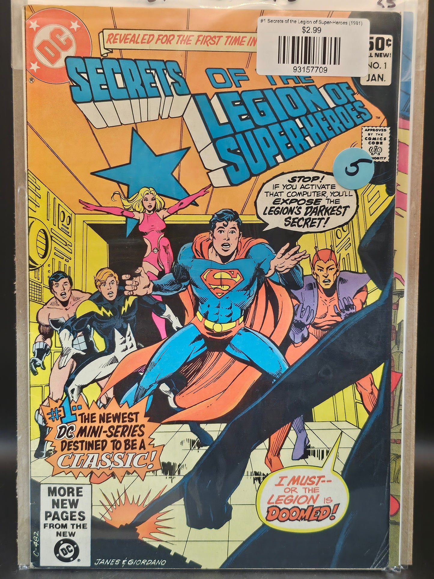 #1 Secrets of the Legion of Super-Heroes (1981)