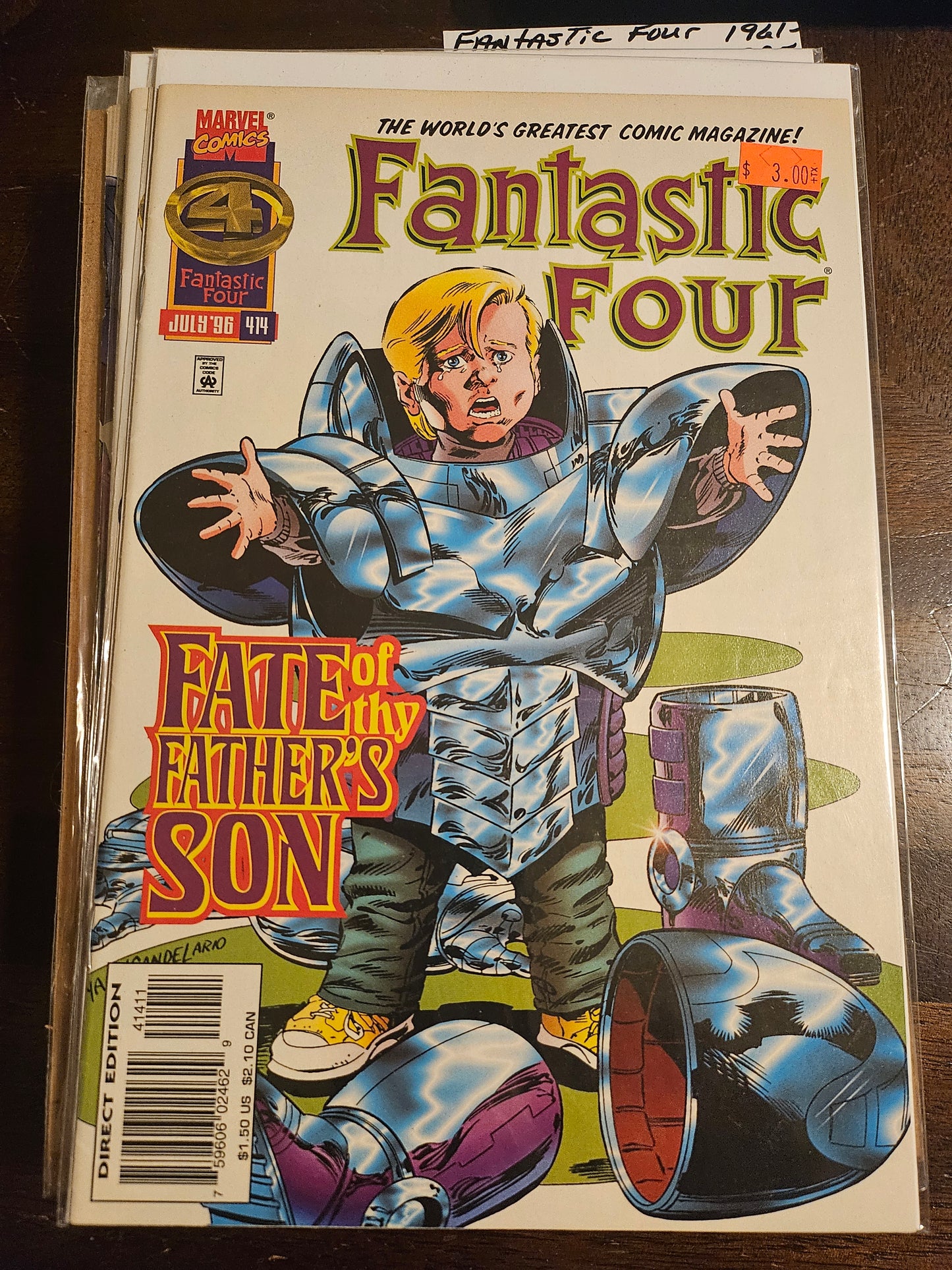103.105 – Fantastic Four - #414 -1961-95