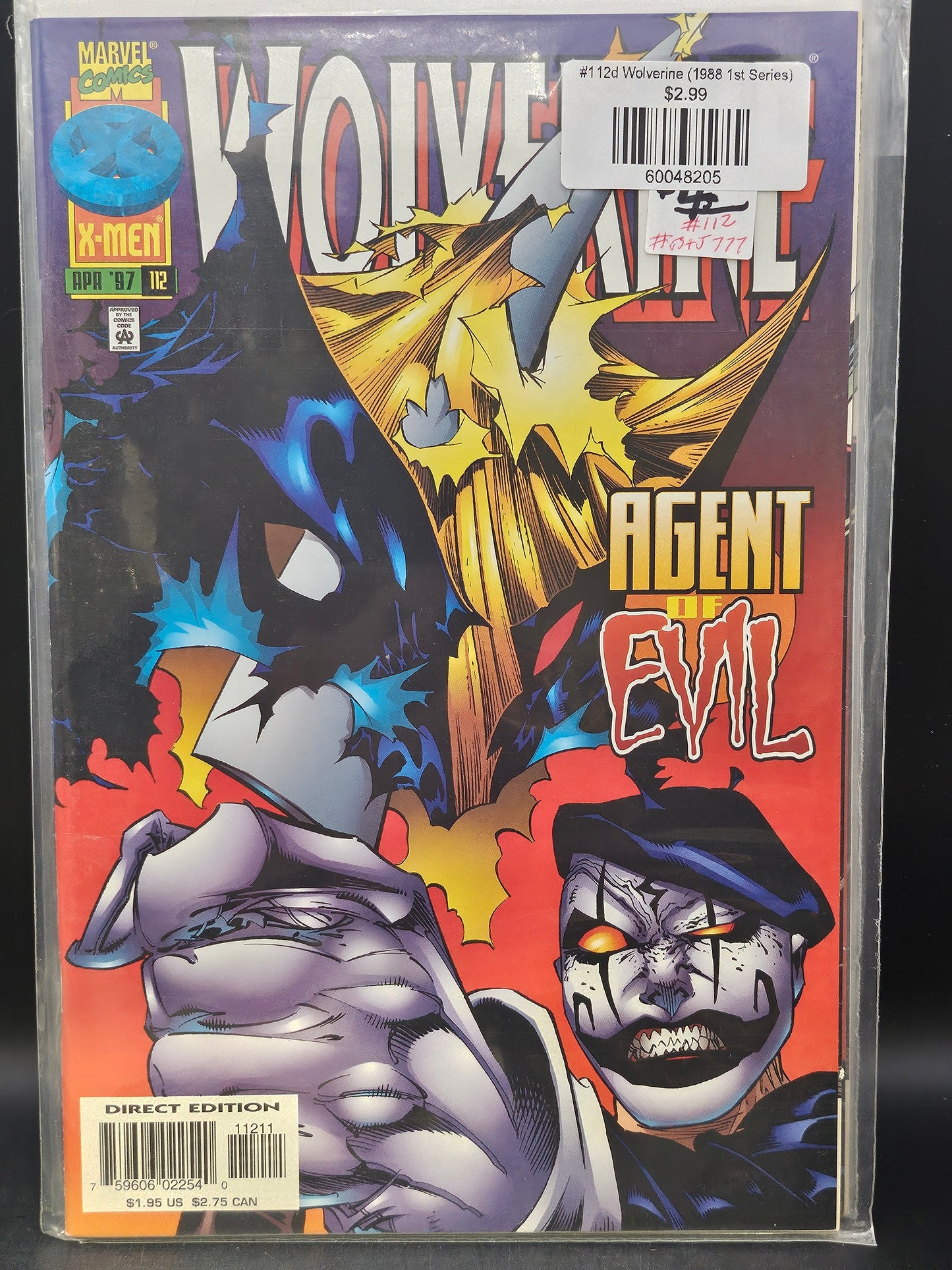 #112d Wolverine (1988 1st Series)