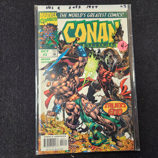 Conan the Barbarian – Marvel Comics – 1997 – Volume 2 – Limited Series – #3 of 3