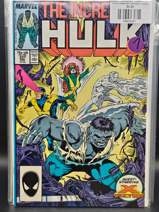 #337d Incredible Hulk (1962 Marvel 1st Series)