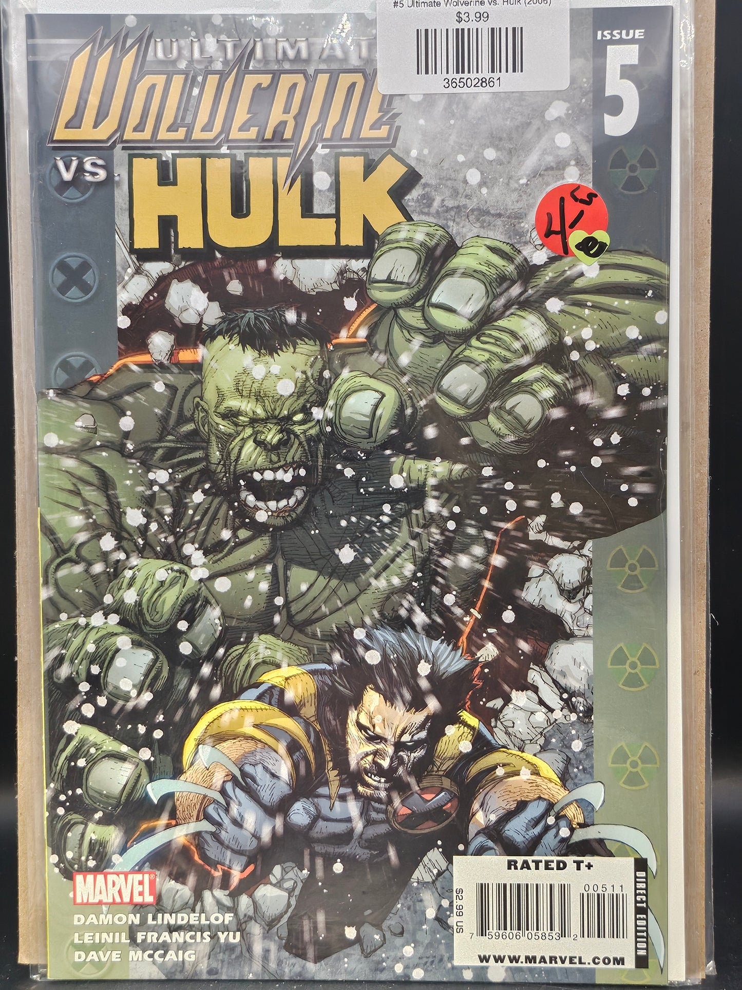 #5 Ultimate Wolverine vs. Hulk (2006)