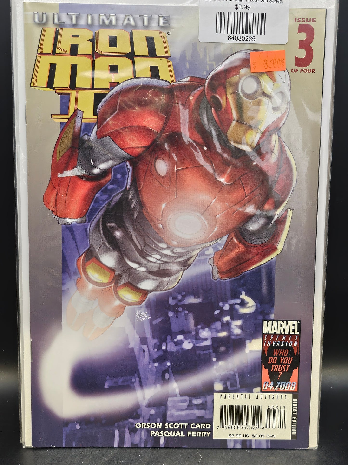 #3 Ultimate Iron Man II (2007 2nd Series)