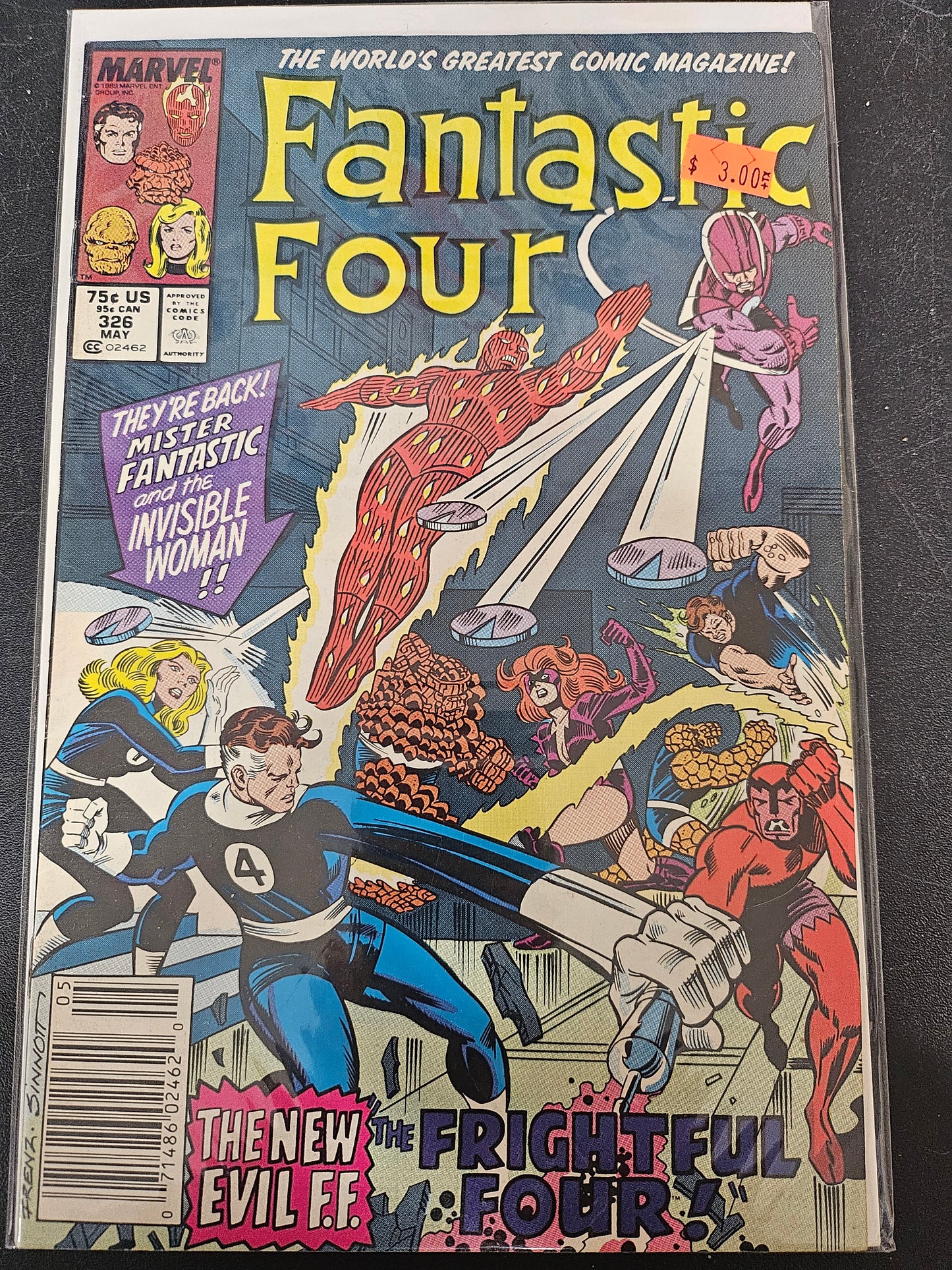 101.136 Fantastic Four – #326 – v1 (1961–1995)