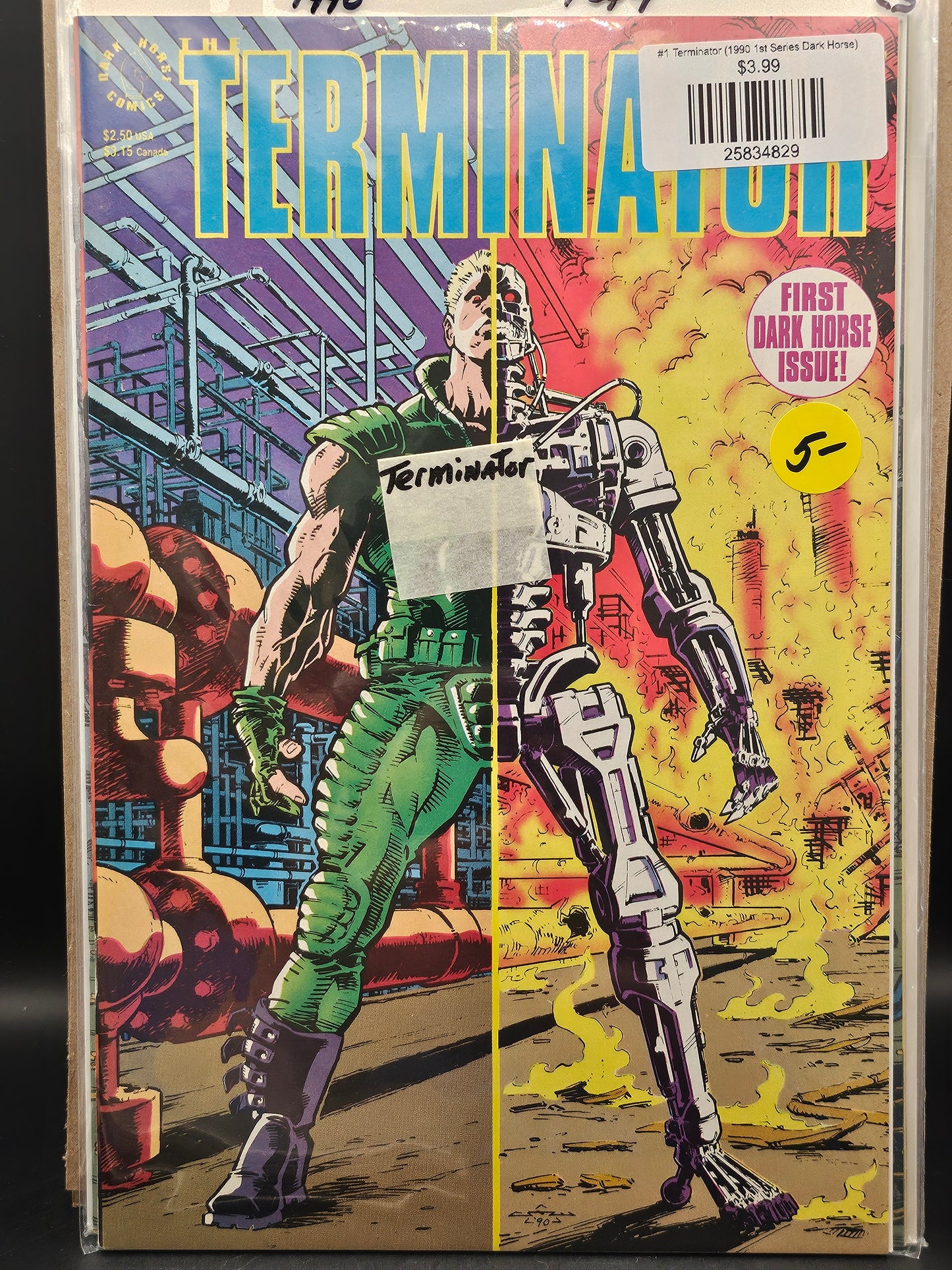 #1 Terminator (1990 1st Series Dark Horse)