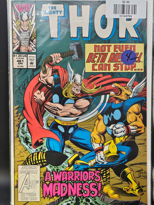 #461d Thor (1962 Marvel 1st Series Journey Into Mystery)
