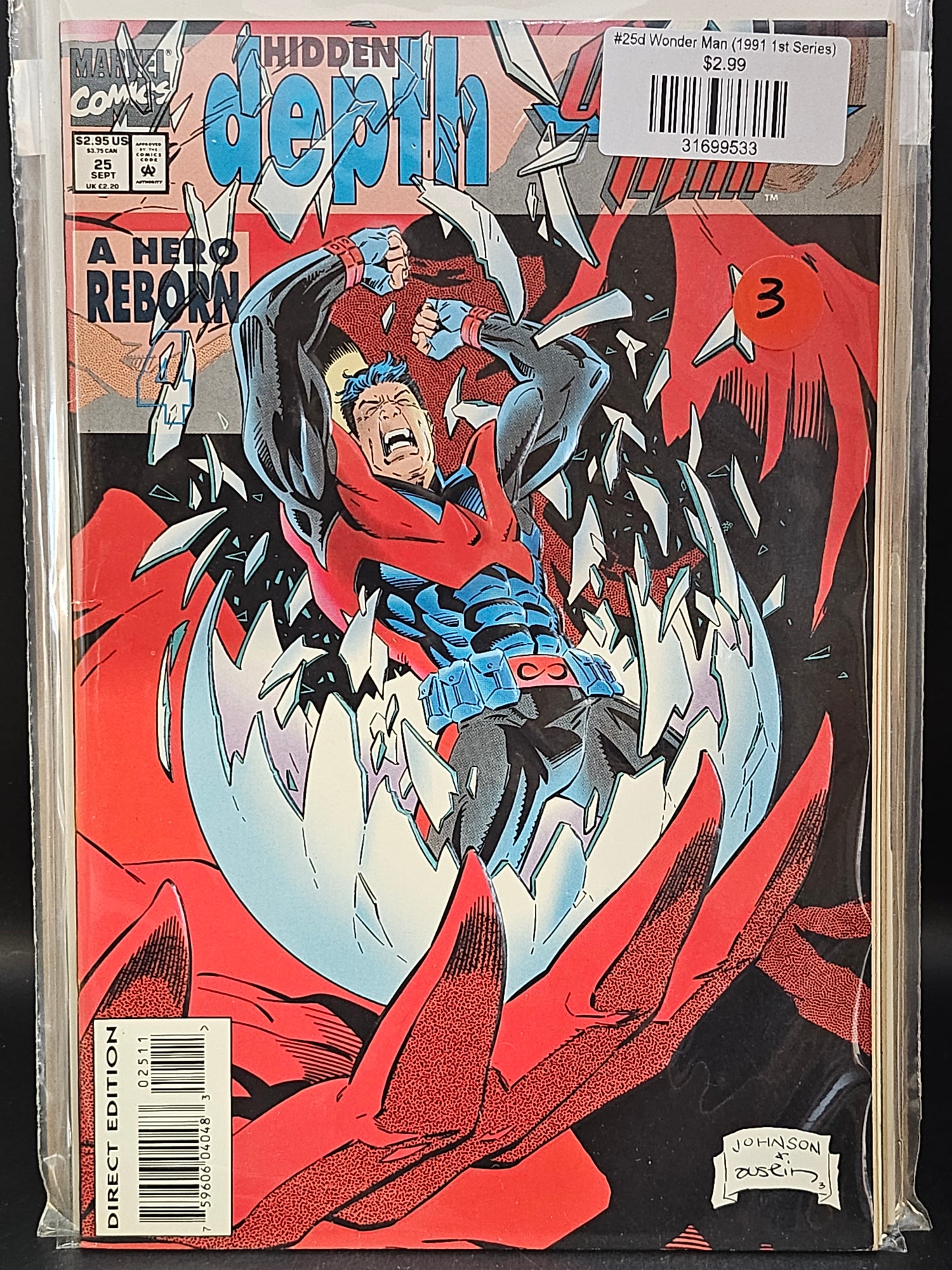 #25d Wonder Man (1991 1st Series)