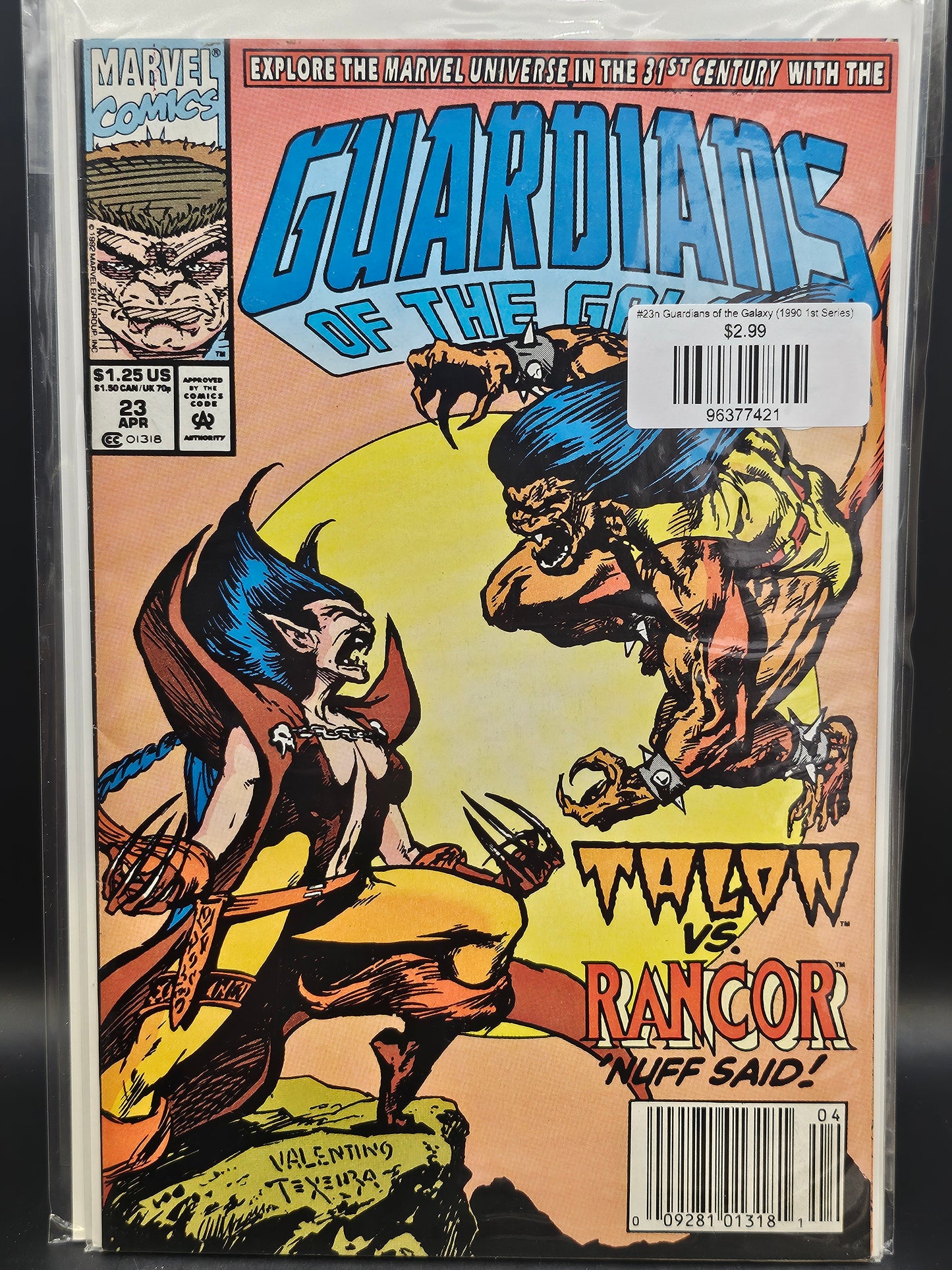 #23n Guardians of the Galaxy (1990 1st Series)