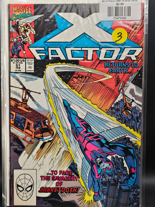 #51d X-Factor (1986 1st Series Marvel)
