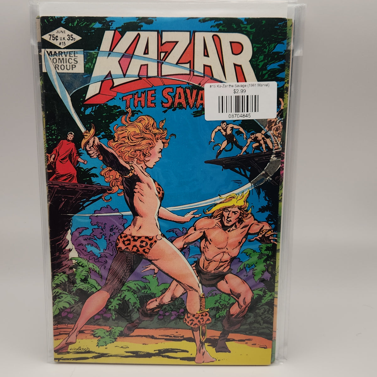 #15 Ka-Zar the Savage (1981 Marvel)