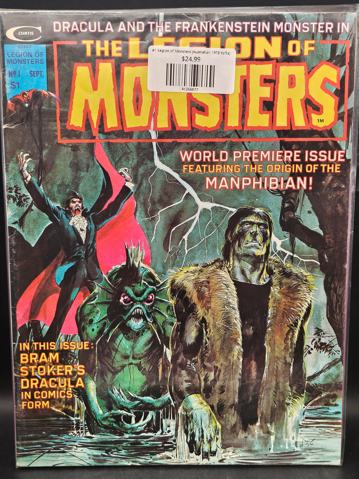 #1 Legion of Monsters (Australian 1978 Yaffa)