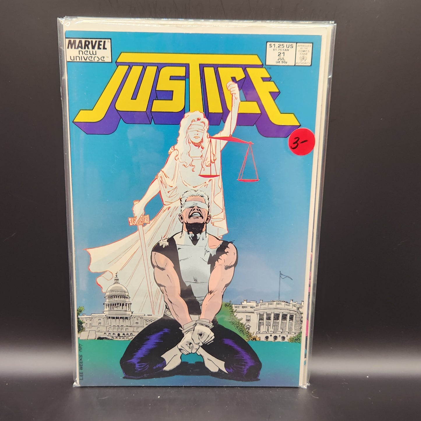 #21 Justice (1986 Marvel)