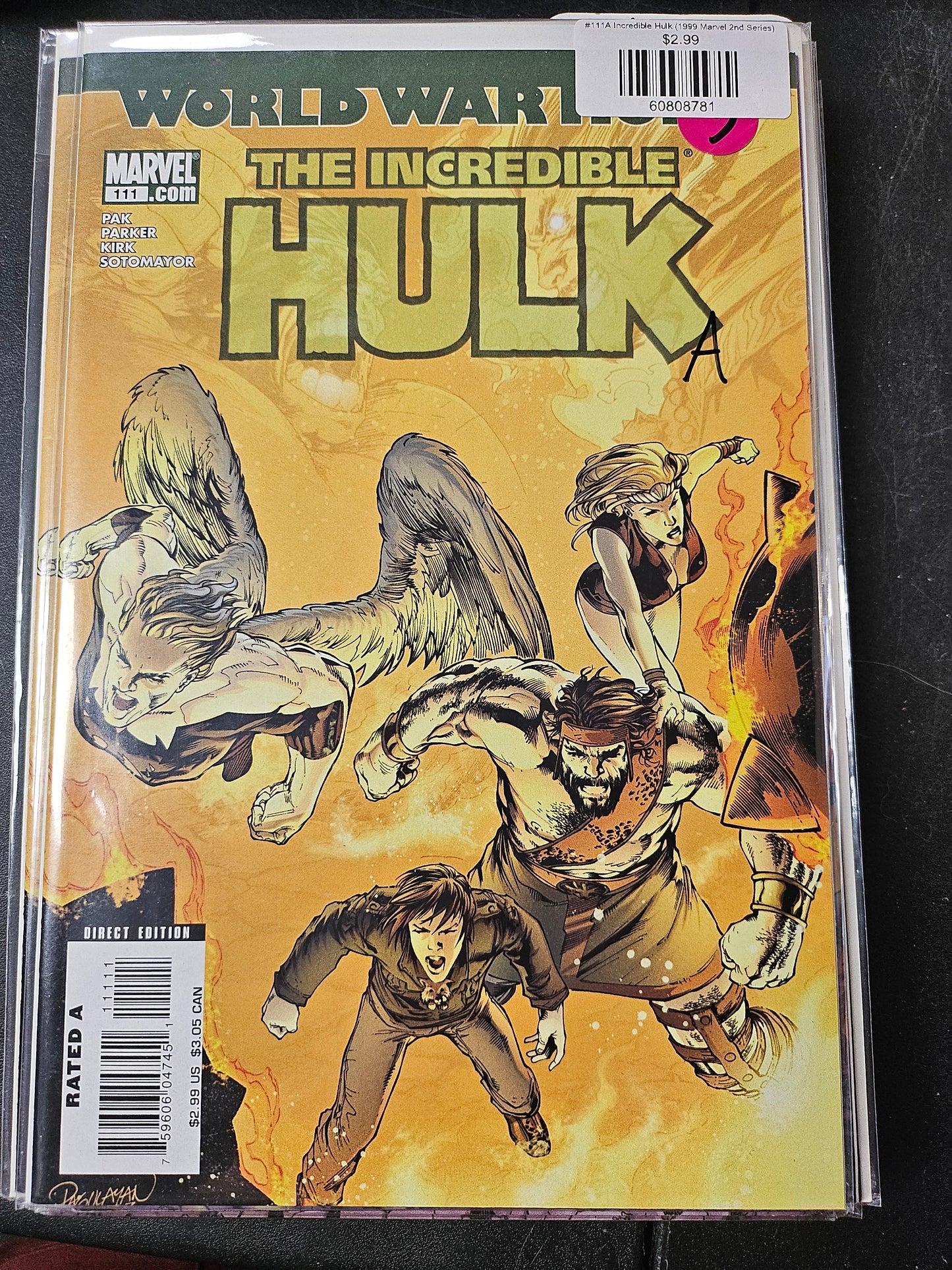 #111A Incredible Hulk (1999 Marvel 2nd Series)