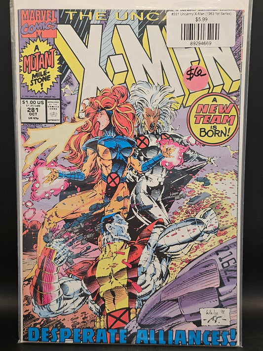 #281 Uncanny X-Men (1963 1st Series)