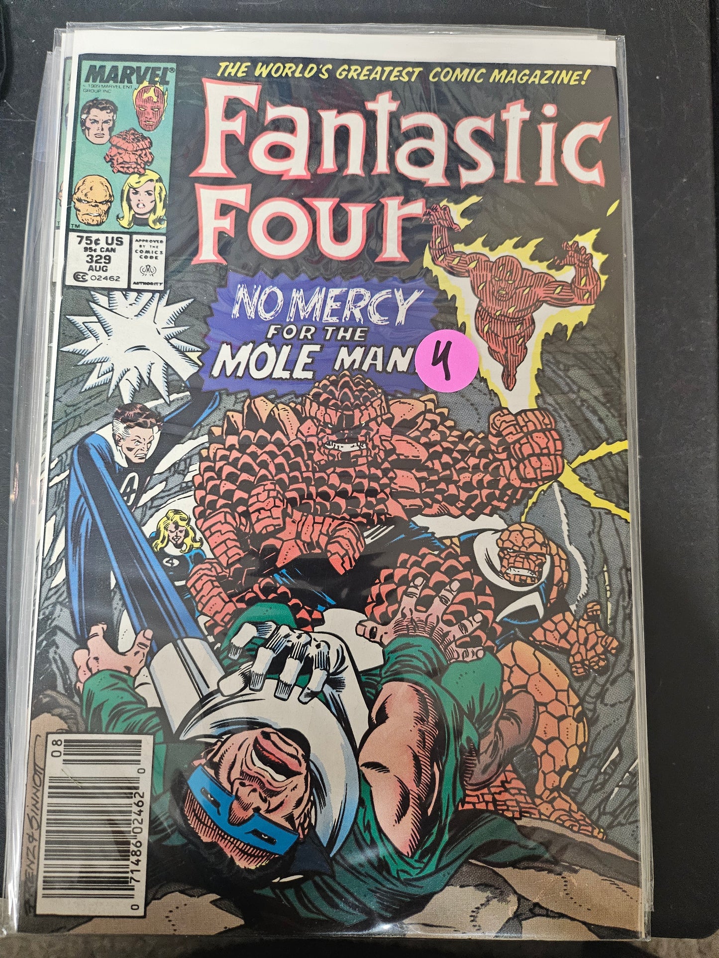 101.139 Fantastic Four – #329 – v1 (1961–1995)