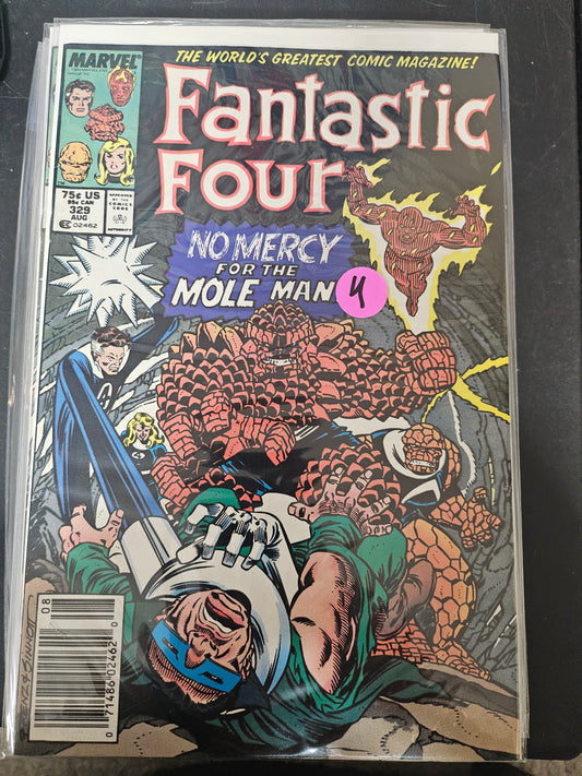 101.139 Fantastic Four – #329 – v1 (1961–1995)