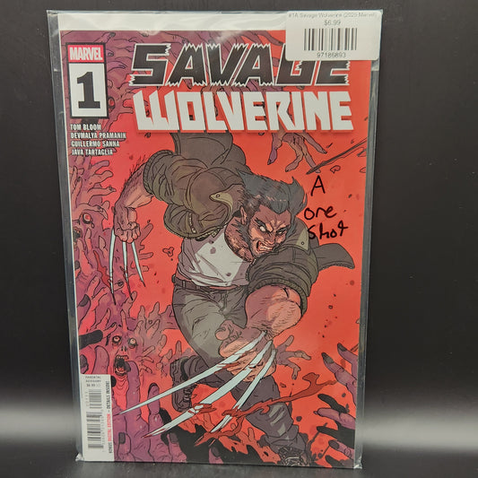 #1A Savage Wolverine (2025 Marvel)