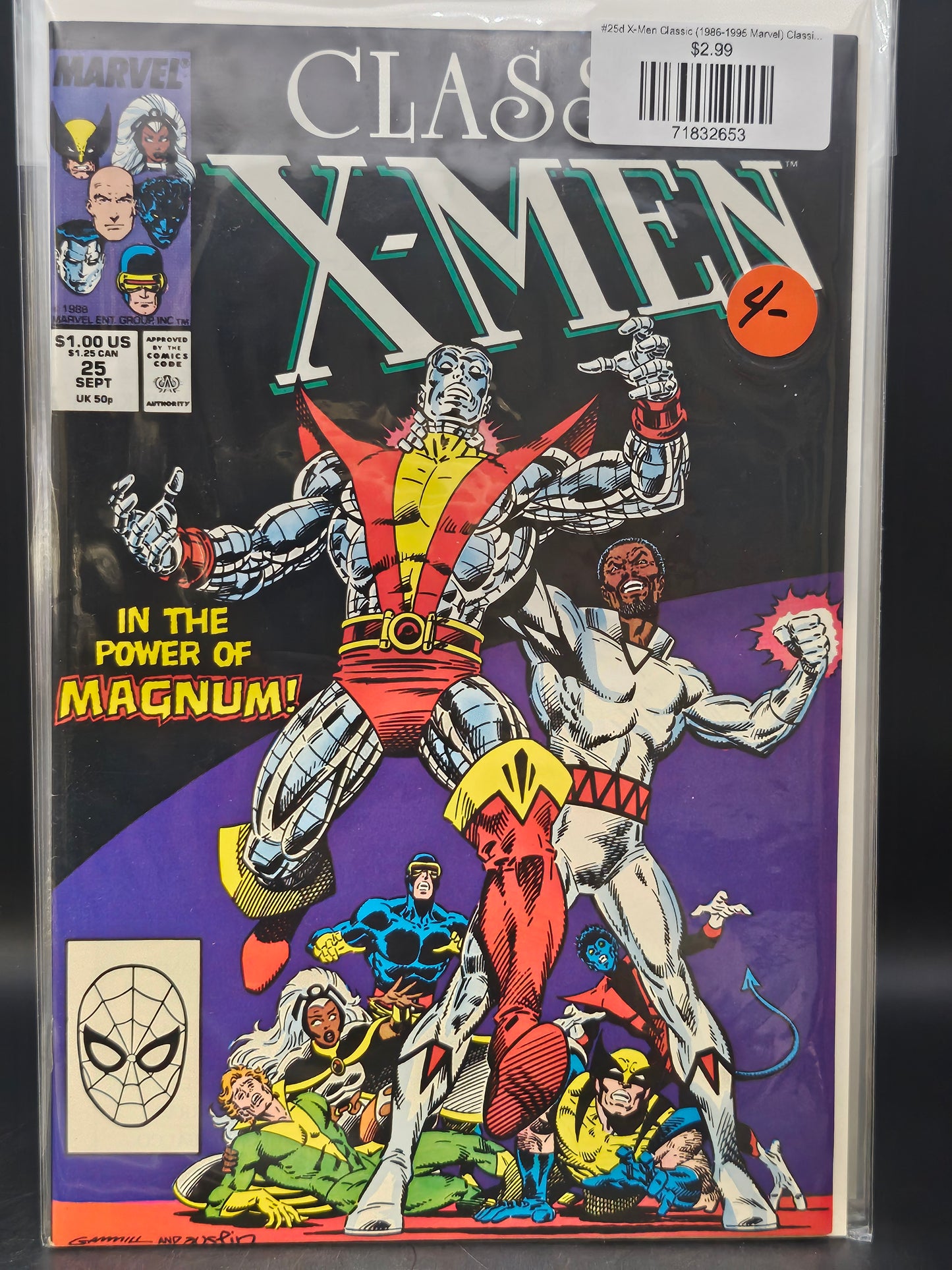 #25d X-Men Classic (1986-1995 Marvel) Classic X-Men