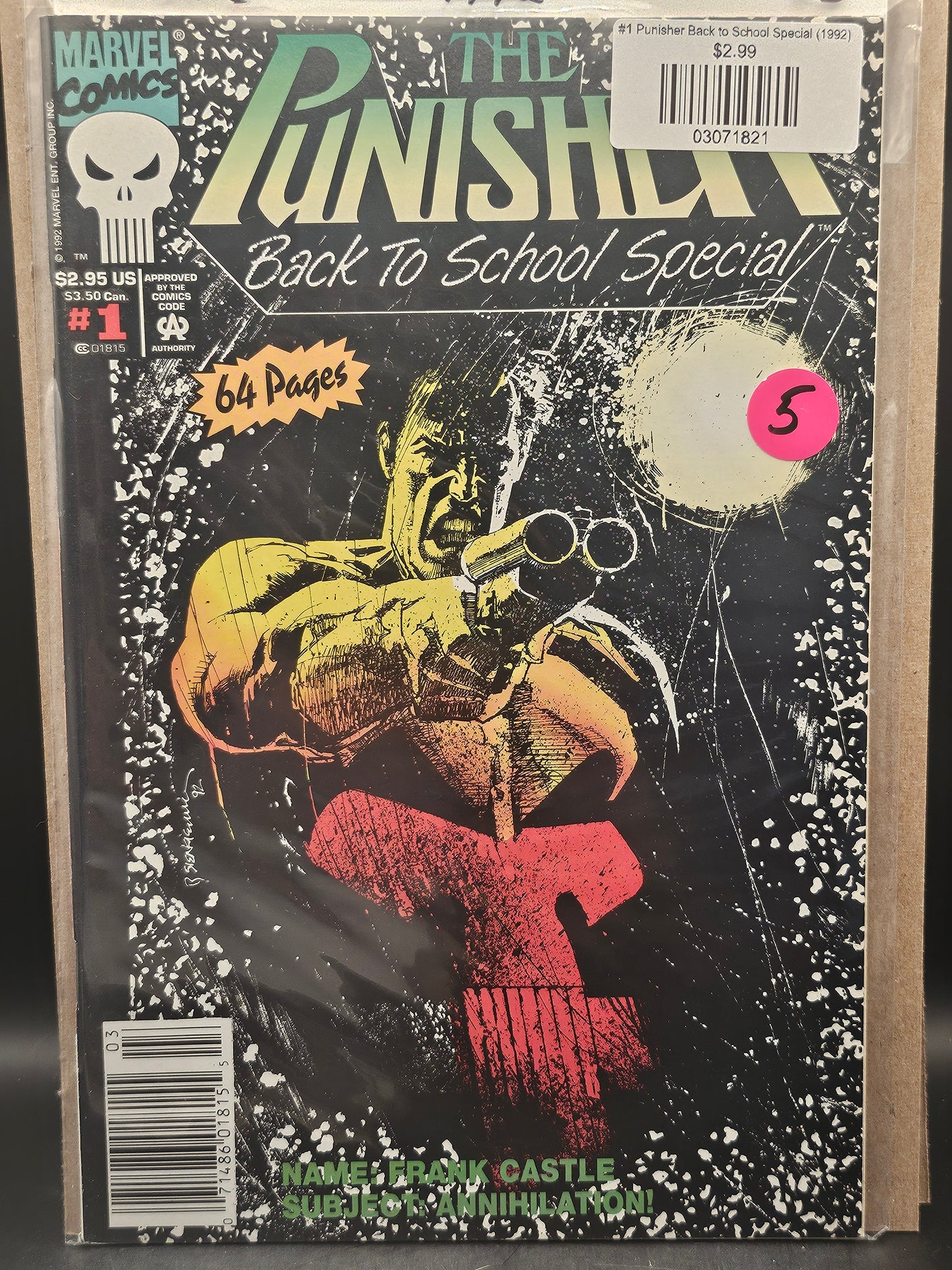 #1 Punisher Back to School Special (1992)