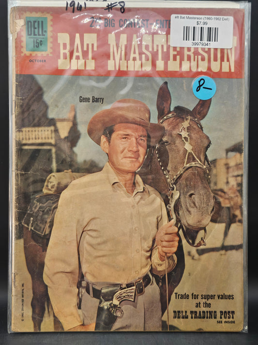 #8 Bat Masterson (1960-1962 Dell)