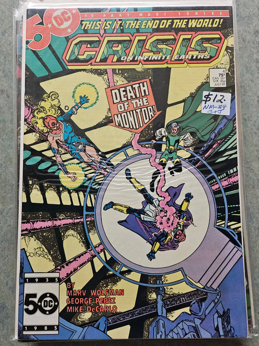 117.100 – Crisis on Infinite Earth - #4 -(LS) maxi series -1985-86