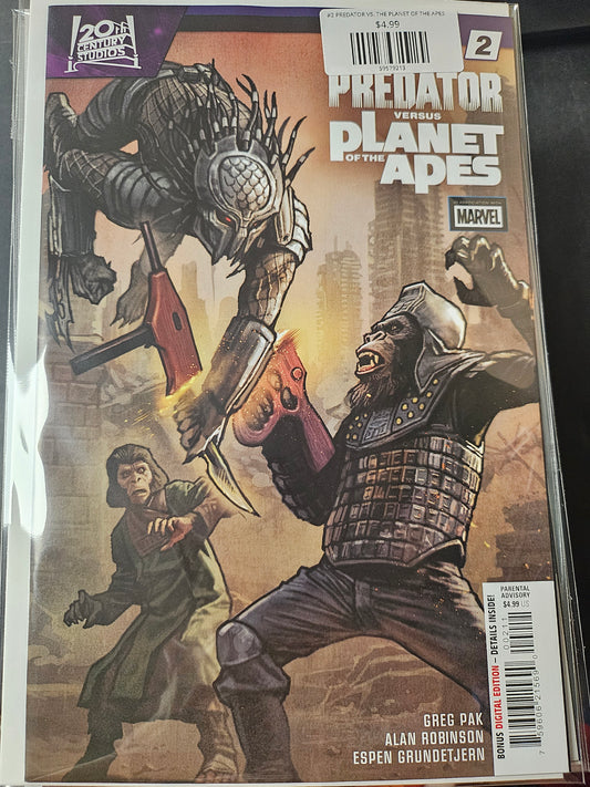 #2 PREDATOR VS. THE PLANET OF THE APES