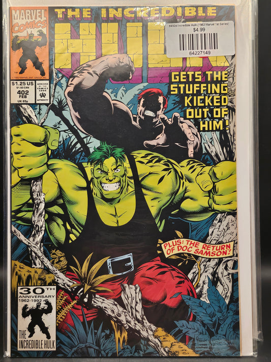 #402d Incredible Hulk (1962 Marvel 1st Series)