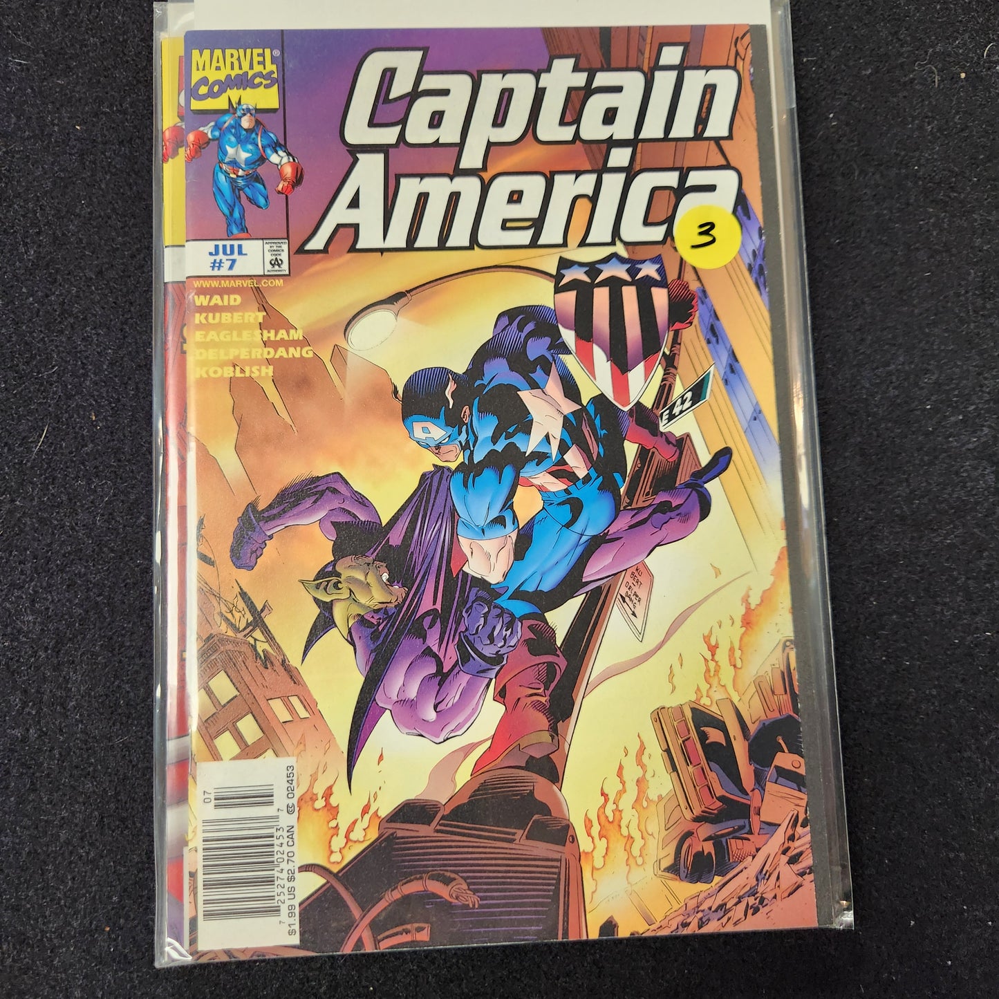 Captain America – Marvel – 1998–2002 – Volume 3 – Ongoing Series – #7