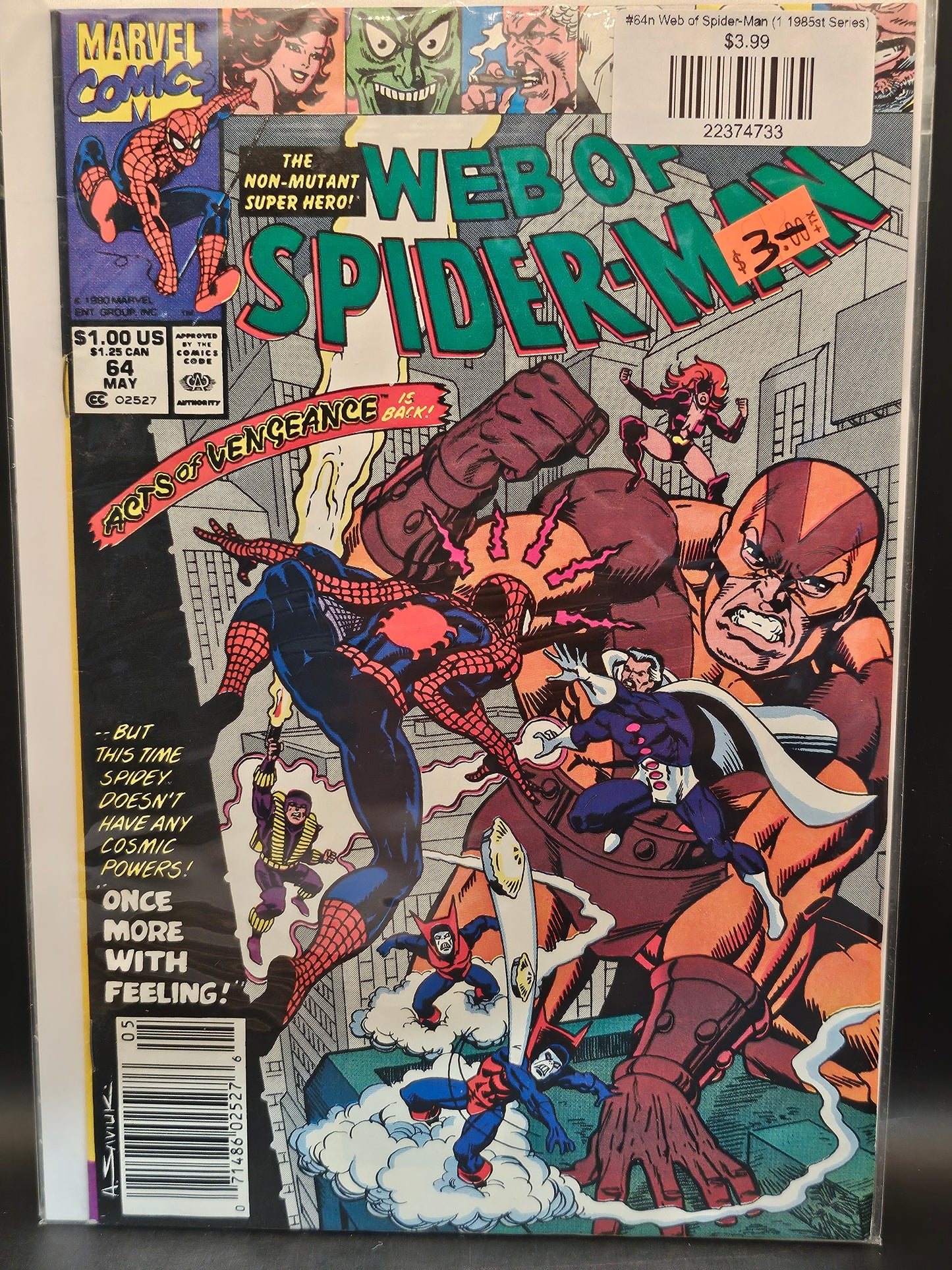 #64n Web of Spider-Man (1985 1st Series)