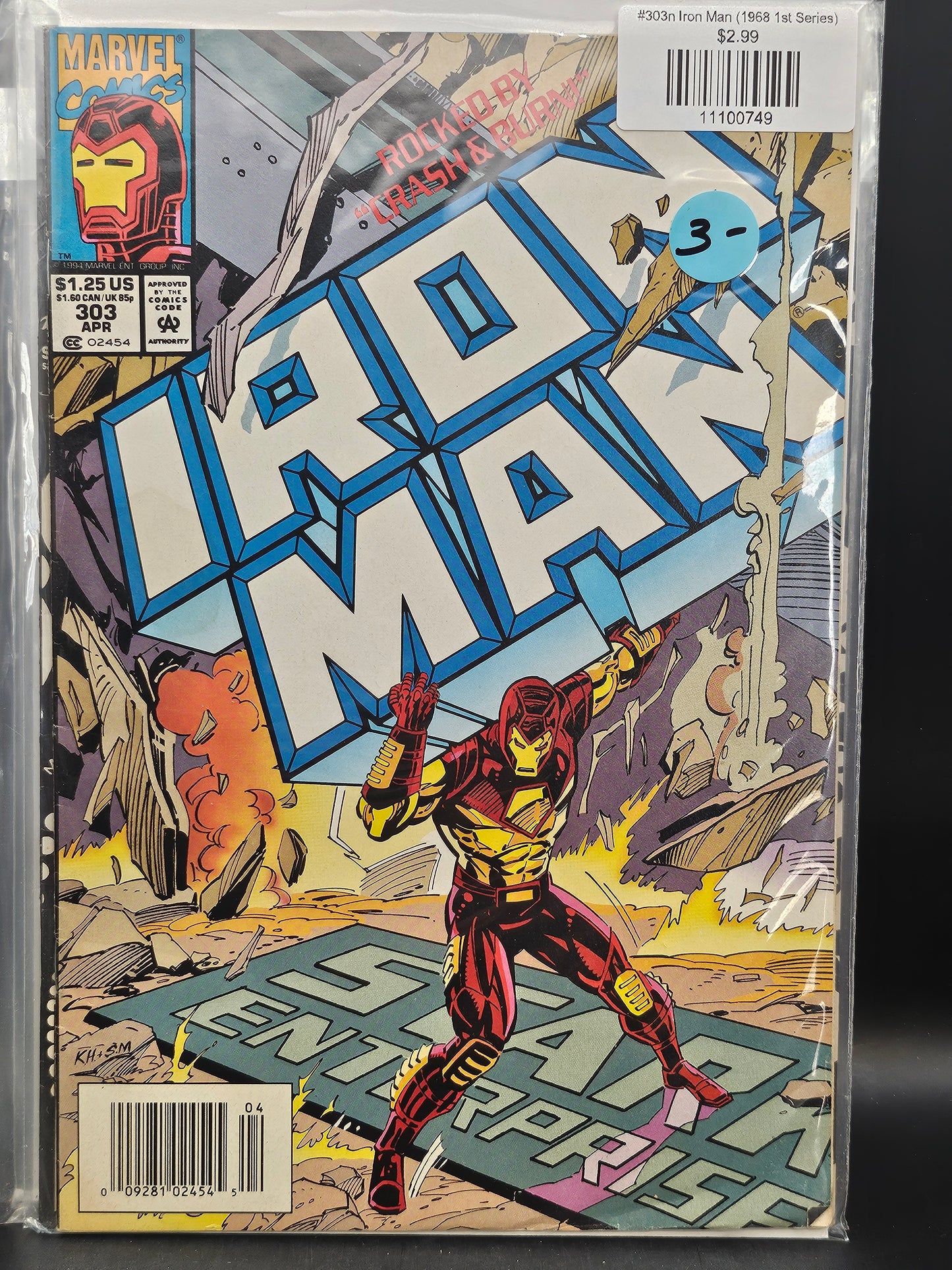 #303n Iron Man (1968 1st Series)