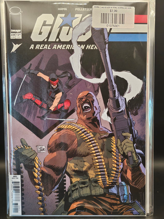 #329A (Lee) GI JOE A REAL AMERICAN HERO (LEE WEEKS & DAVE STEWART)