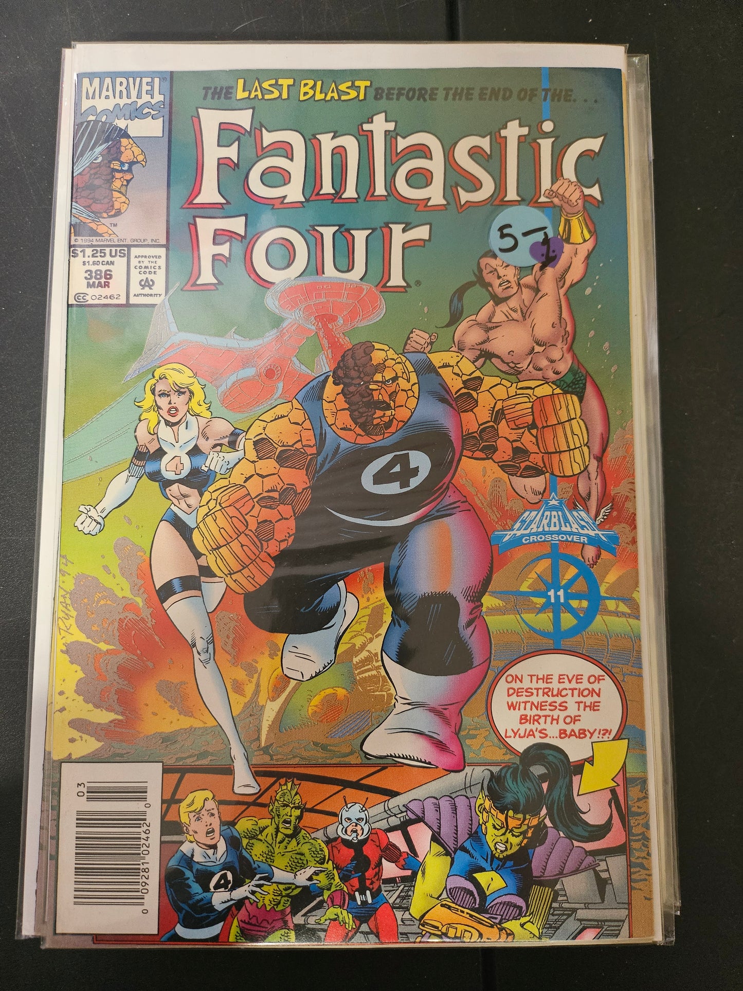 103.109 – Fantastic Four - #386 -1961-95