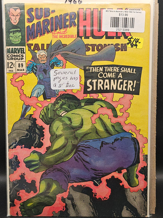 #89 Tales to Astonish (1959-1968 1st Series)