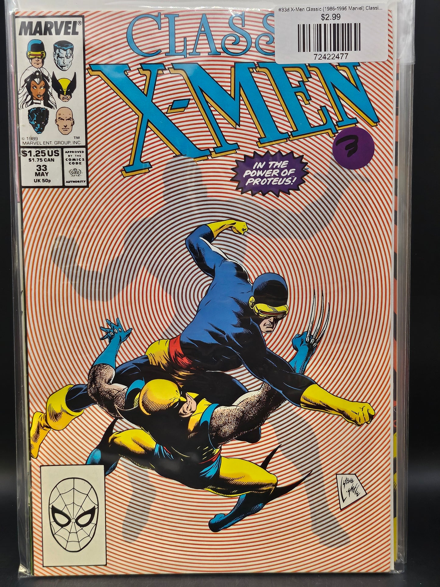 #33d X-Men Classic (1986-1995 Marvel) Classic X-Men