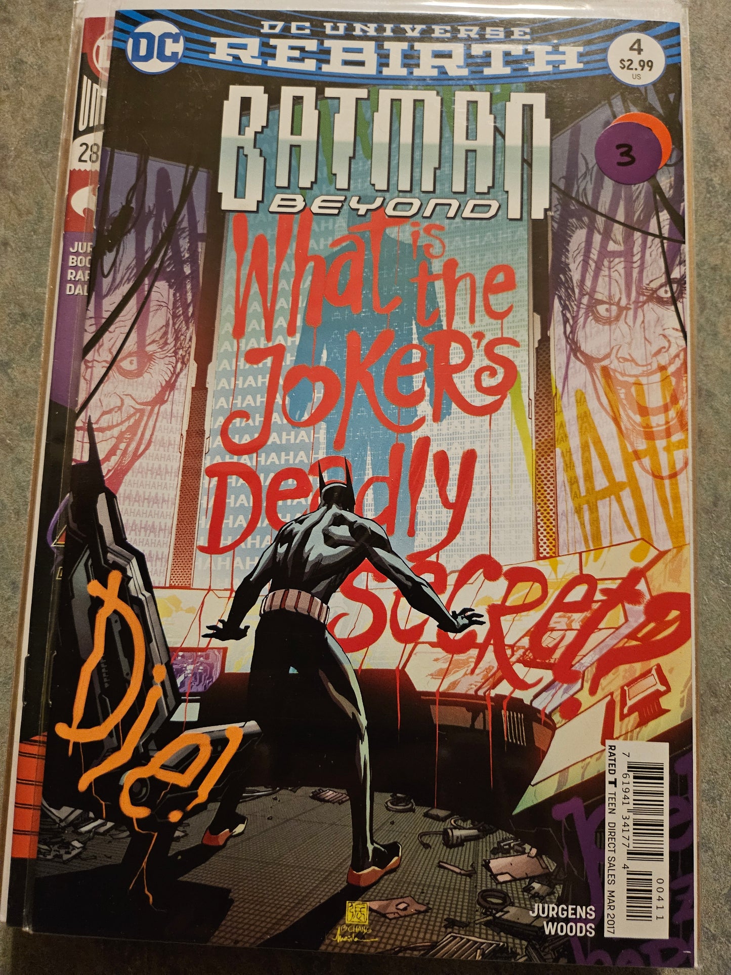 Batman Beyond – DC Comics – (2016–2021) – Volume 6 – #4 - Cover A