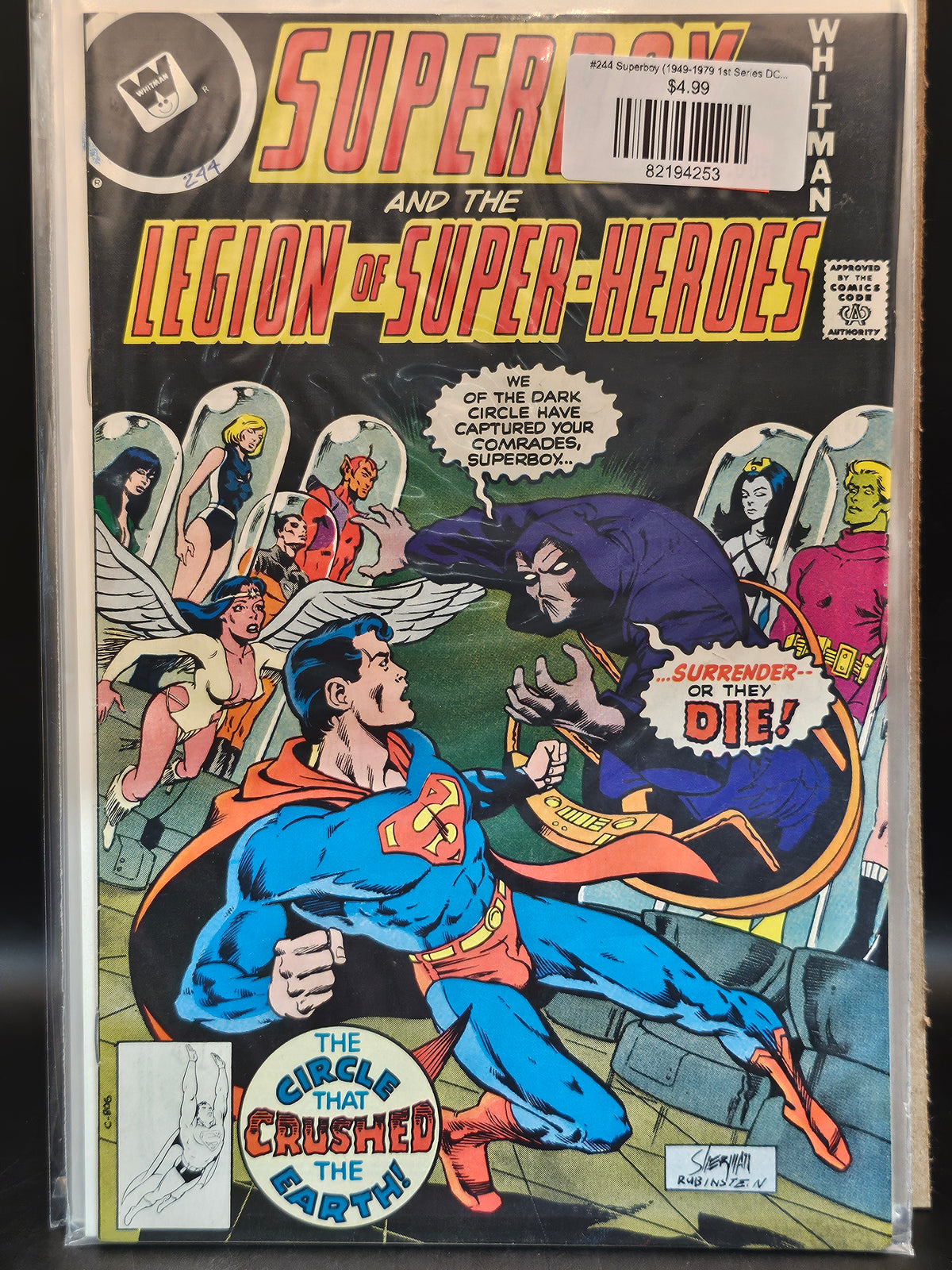 #244 Superboy (1949-1979 1st Series DC) Whitman