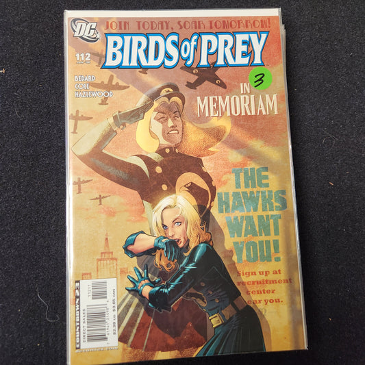 Birds of Prey – DC Comics – (1999–2009) – Volume 1 – #112