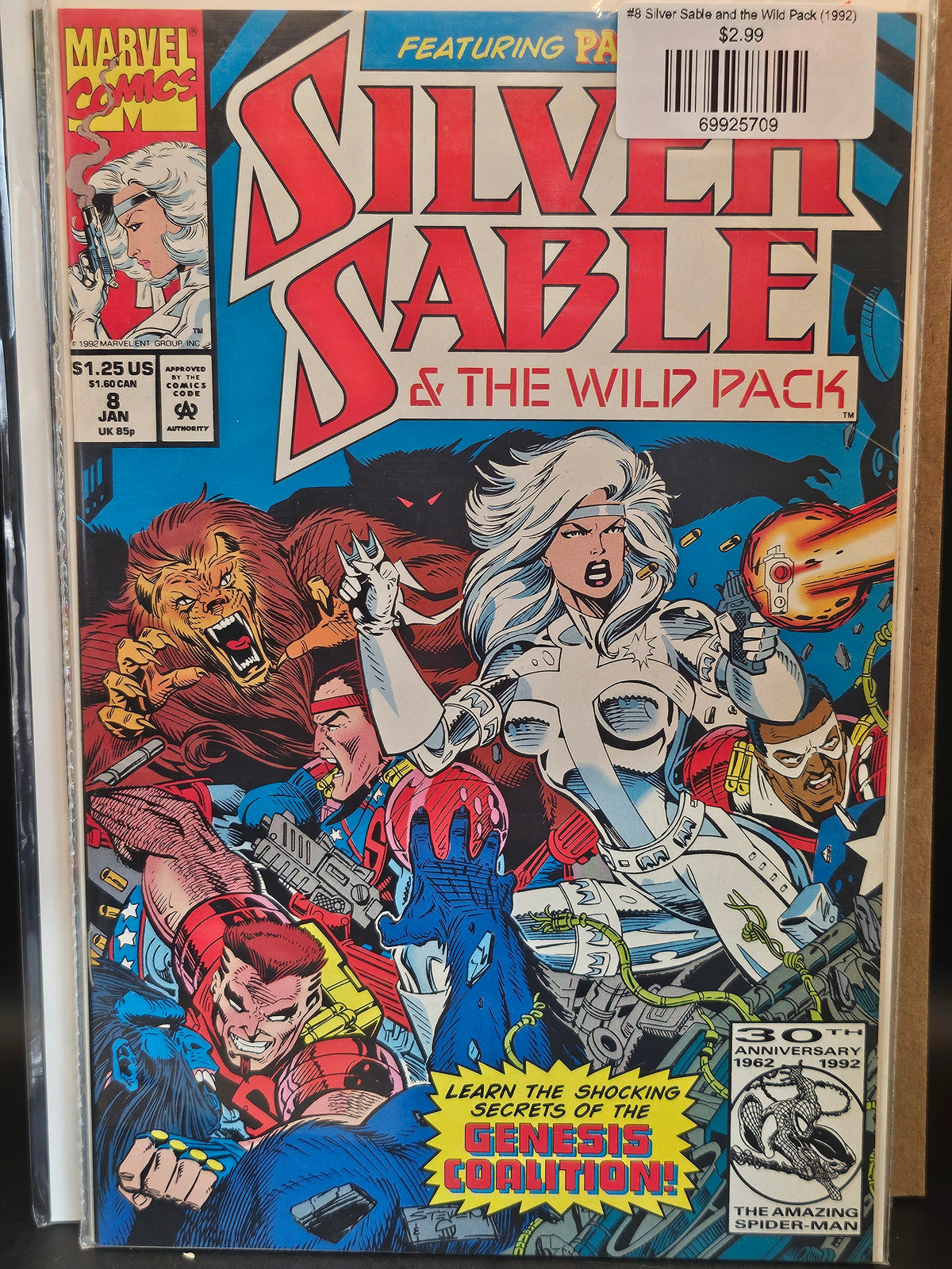 #8 Silver Sable and the Wild Pack (1992)
