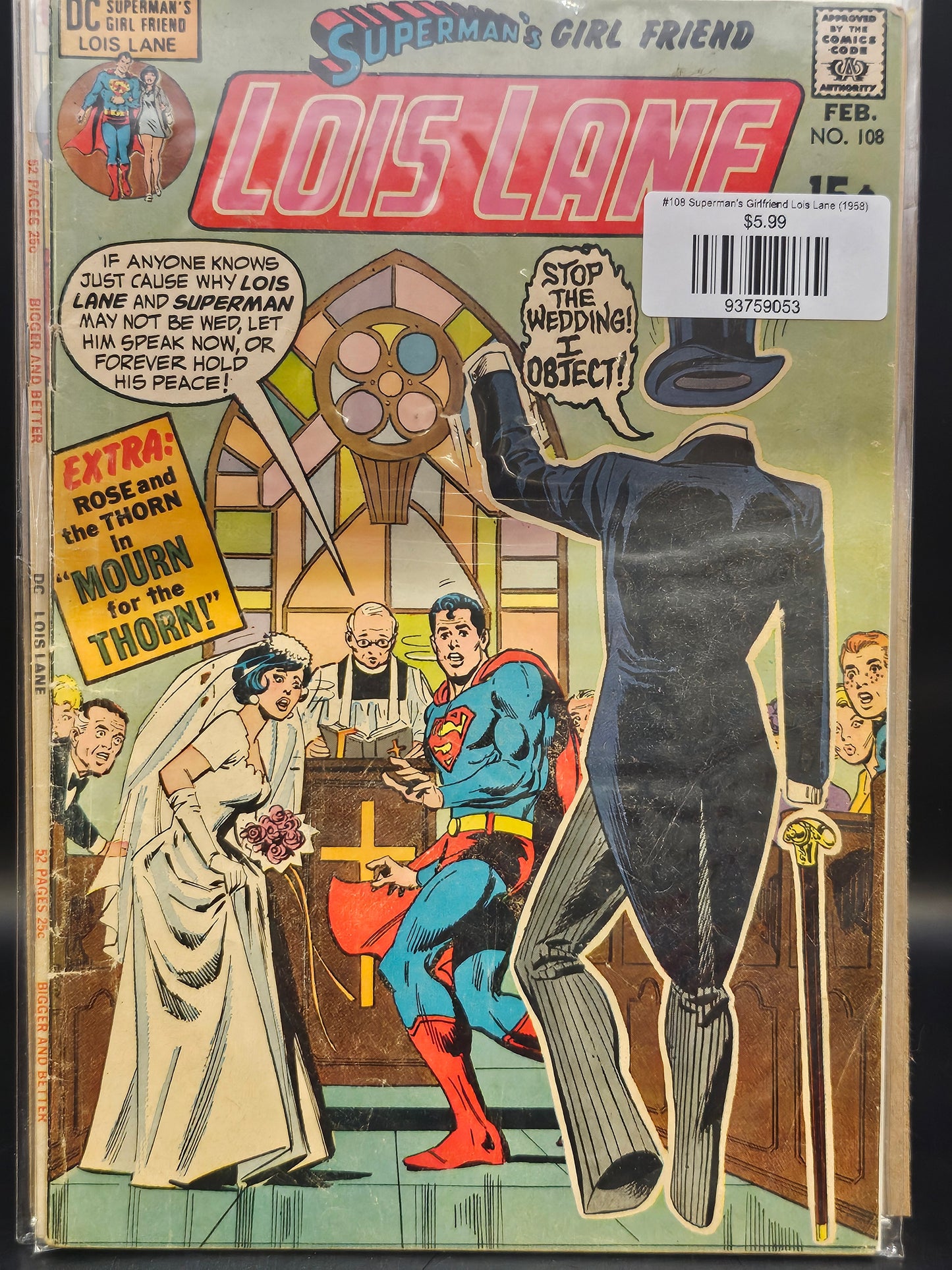 #108 Superman's Girlfriend Lois Lane (1958)