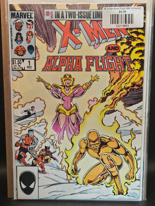 #1 X-Men Alpha Flight (1985 1st Series)