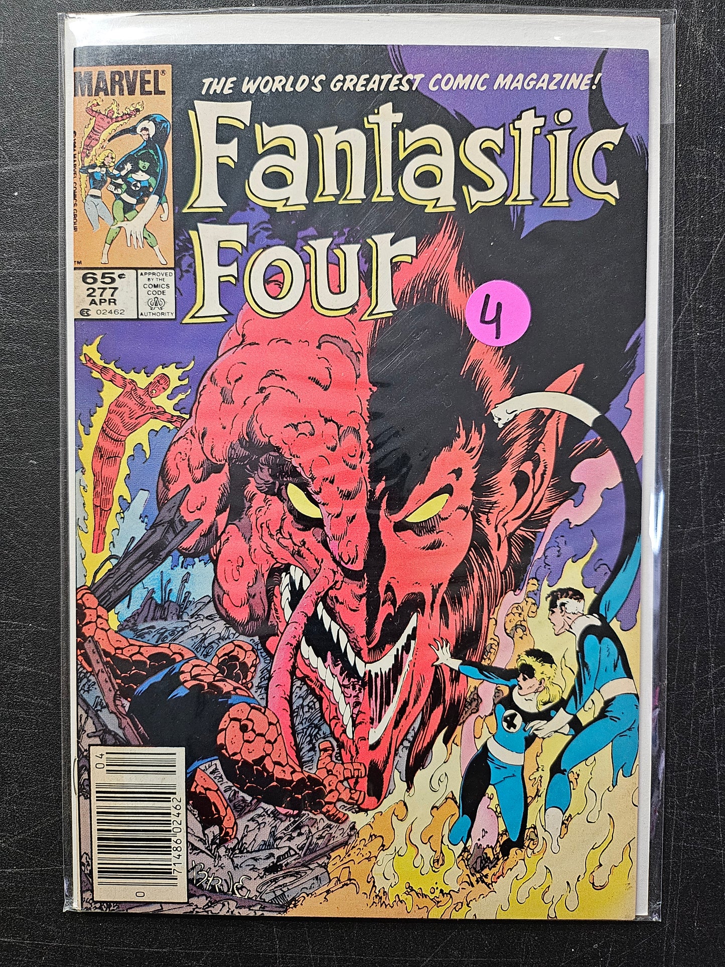 101.103 Fantastic Four – #277 – v1 (1961–1995)
