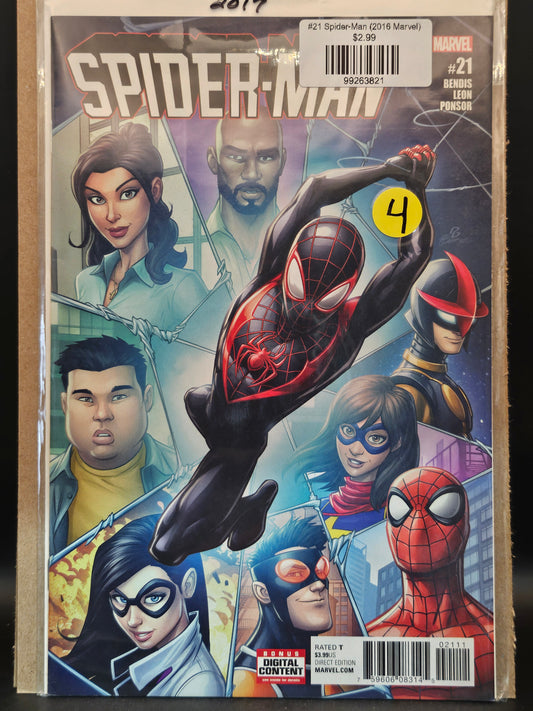 #21 Spider-Man (2016 Marvel)