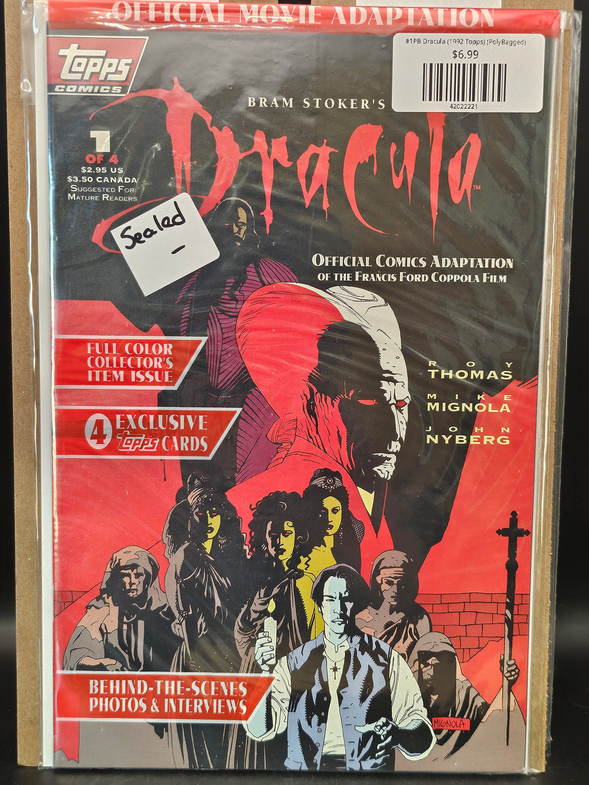 #1PB Dracula (1992 Topps) (PolyBagged)