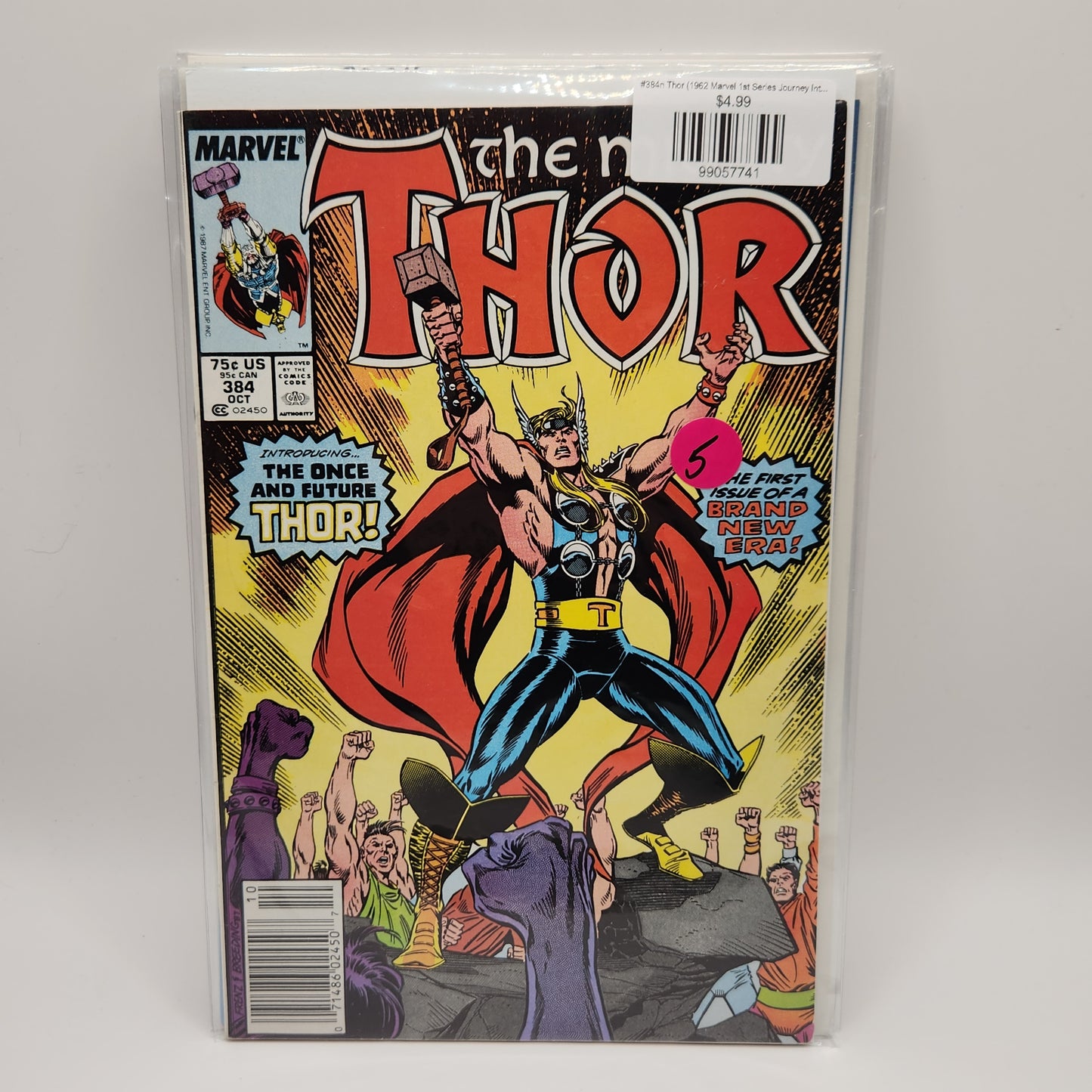 #384n Thor (1962 Marvel 1st Series Journey Into Mystery)